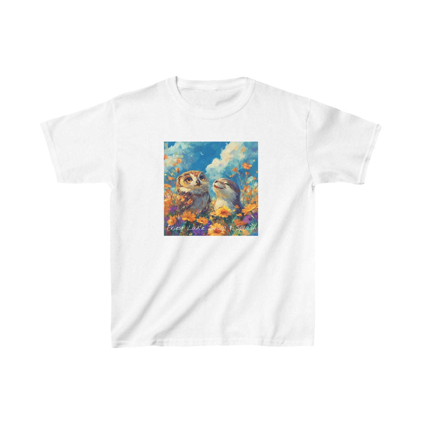 Priest Lake Swoop & Splash Kids T-shirt