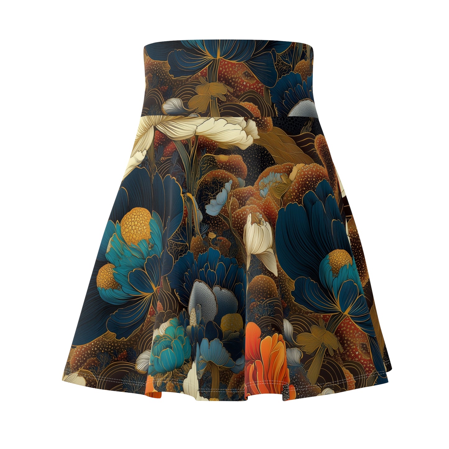 Blooming Dreamscape - Skater Skirt