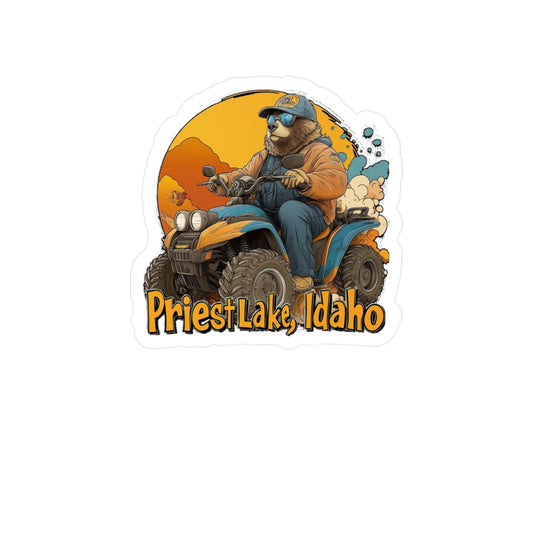 Bear Quad 3 Kiss-Cut Vinyl Decals