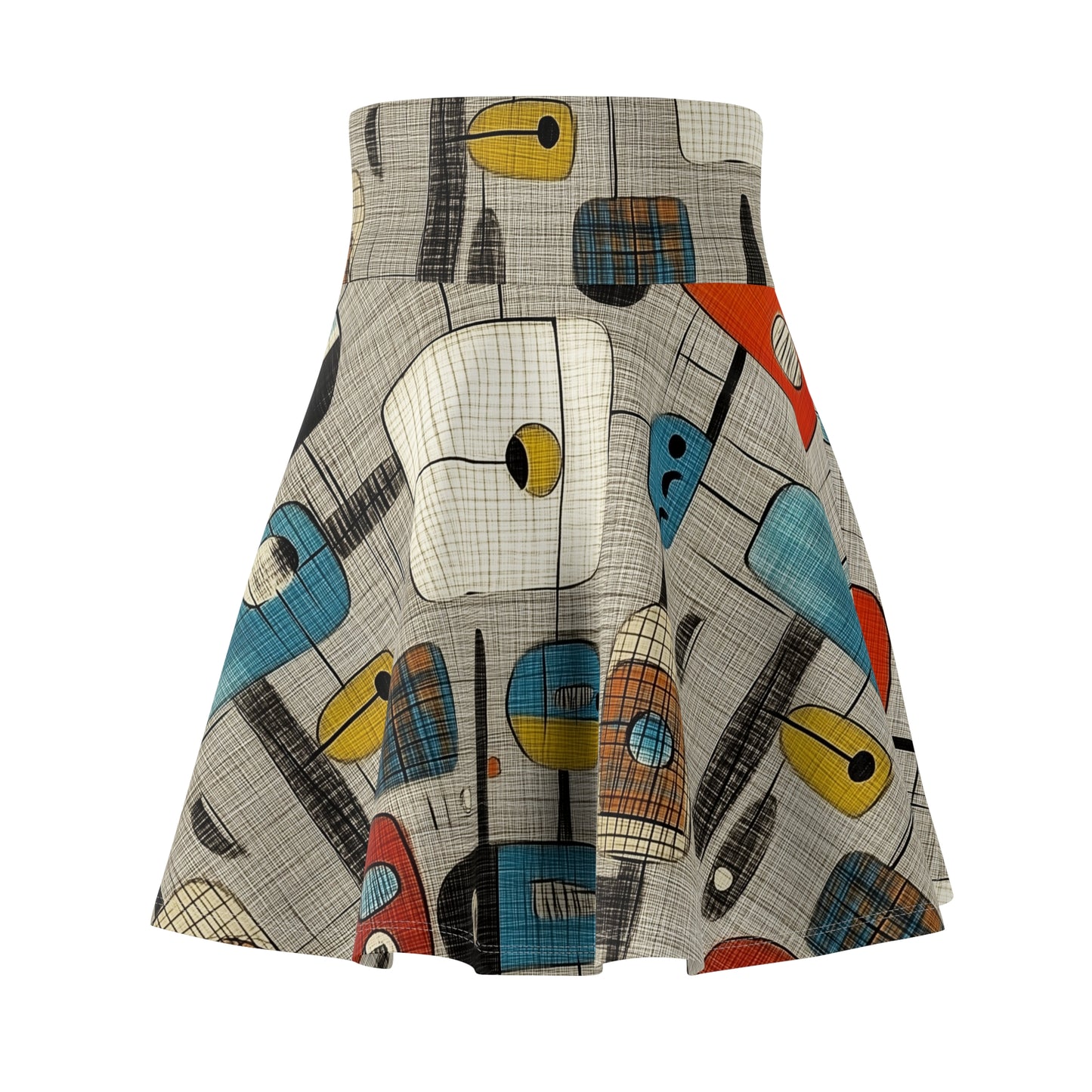 Abstract Nostalgia - Skater Skirt