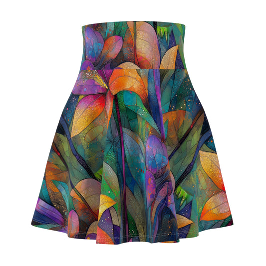 Vibrant Dreams - Skater Skirt