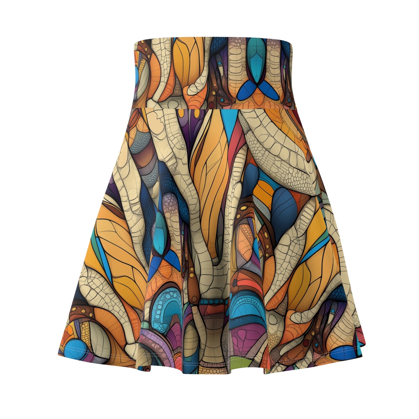 Fluid Fantasia - Skater Skirt