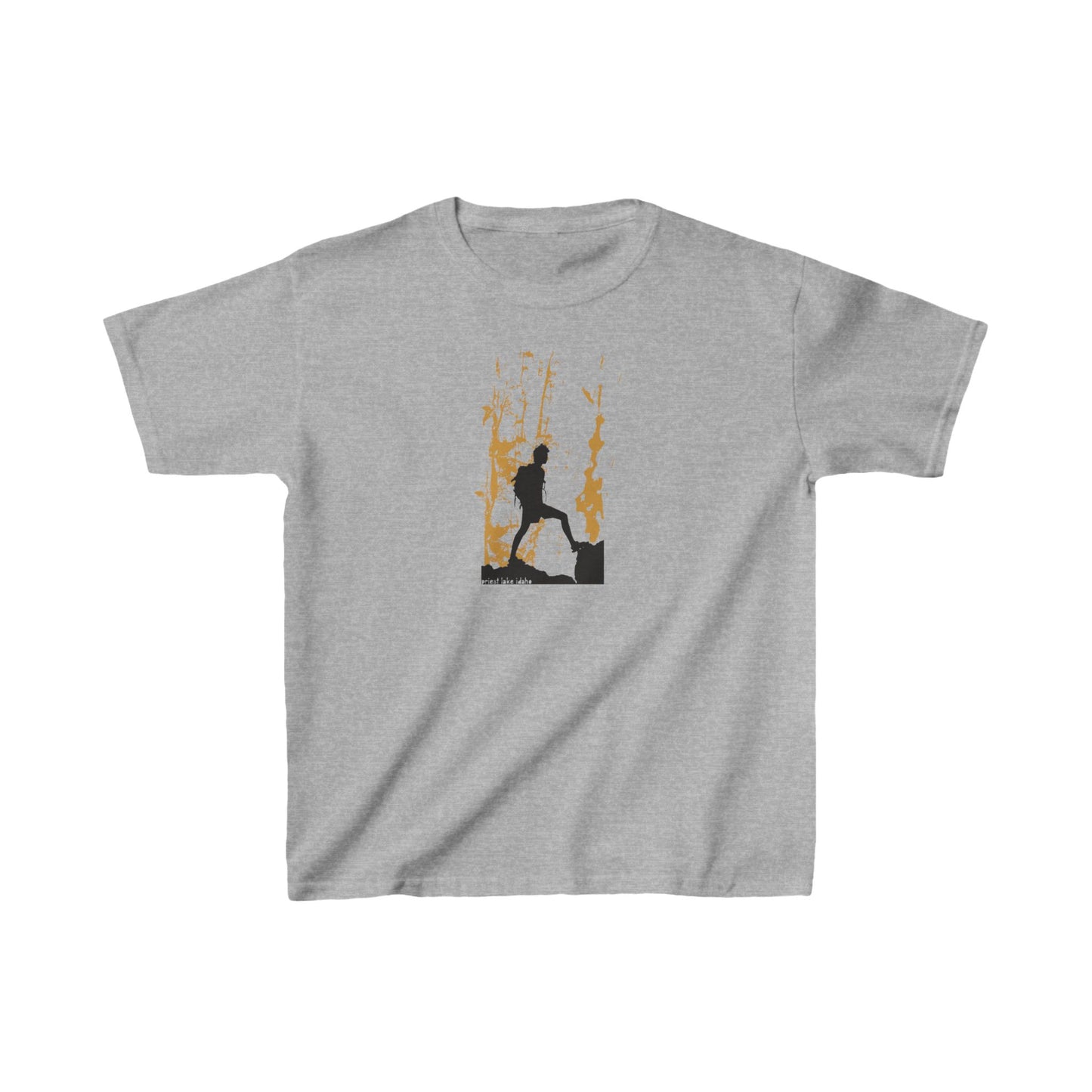 Priest Lake Hiker Kids Heavy Cotton™ Tee