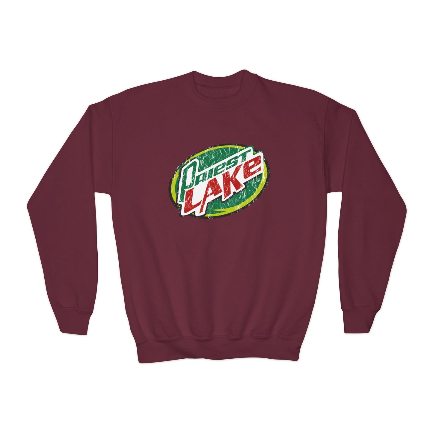 Priest Lake Dew Youth Crewneck Sweatshirt