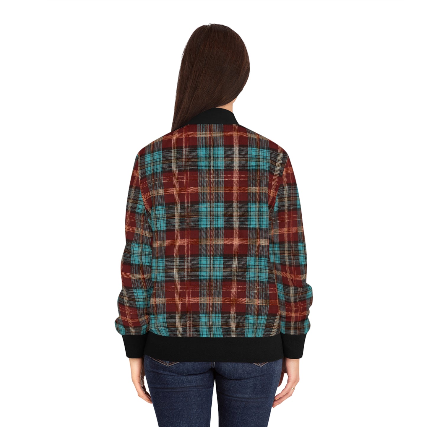 Rich Plaid  Bomber