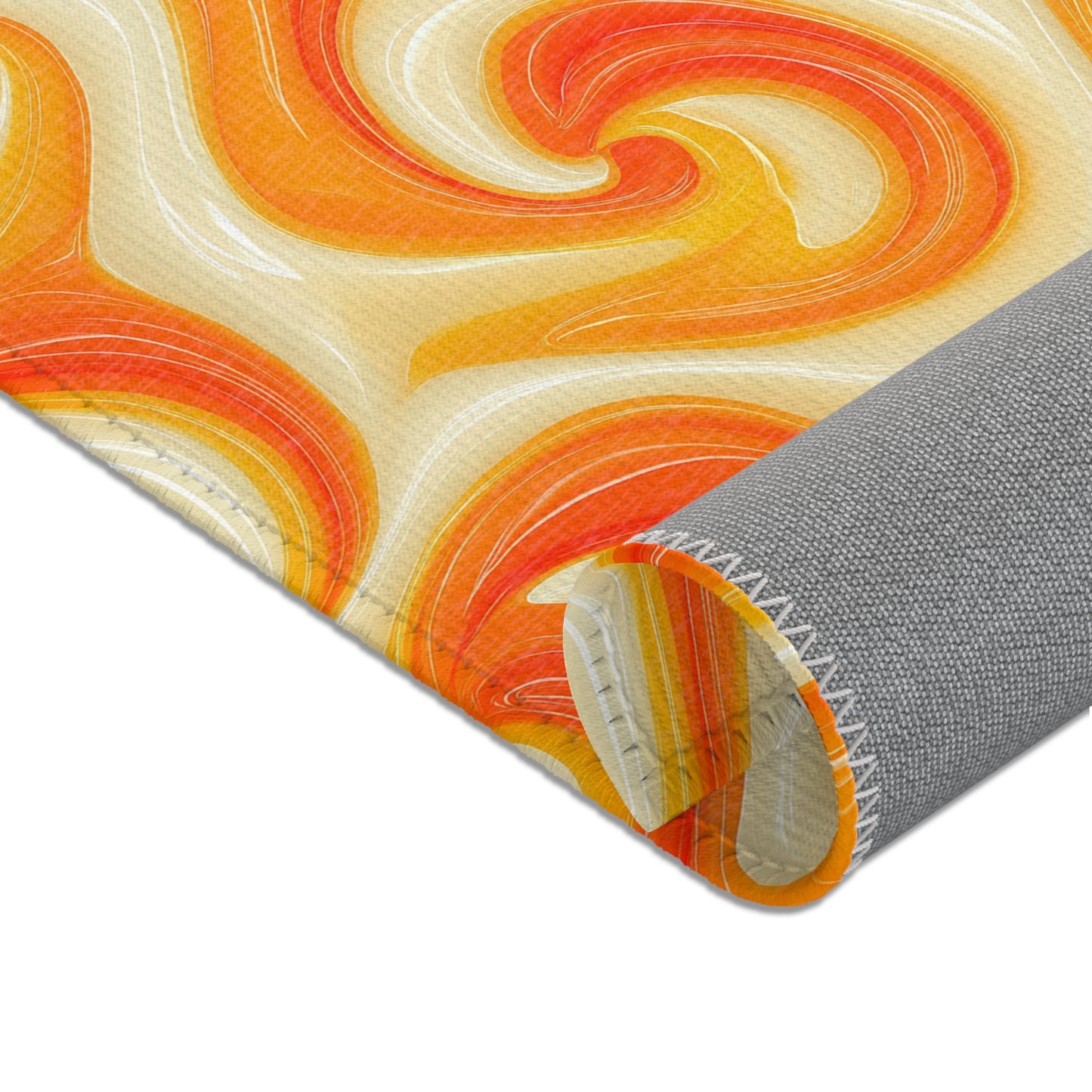 Orangesicle 1 Area Rugs