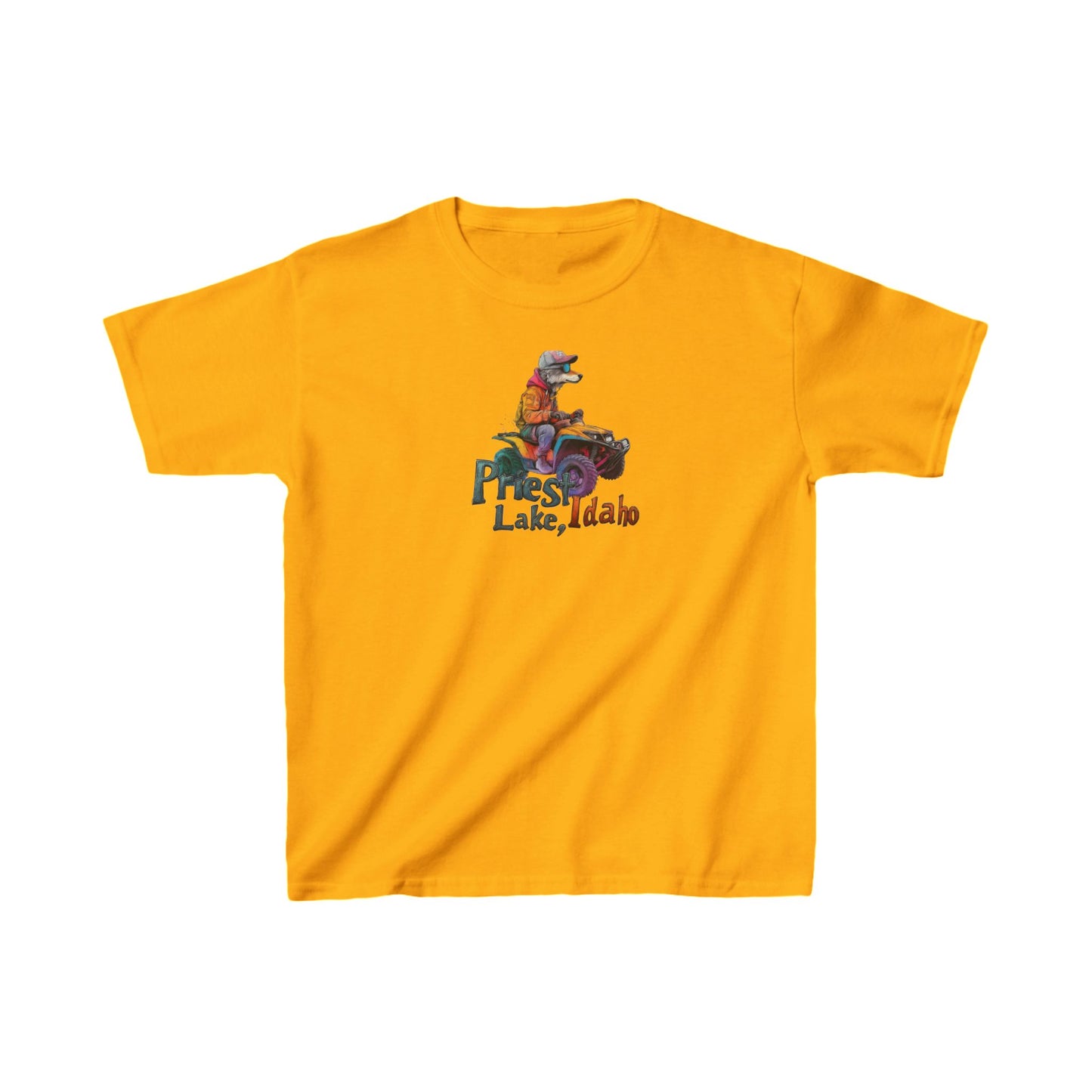 Priest Lake Wolf Quad 1 T-shirt