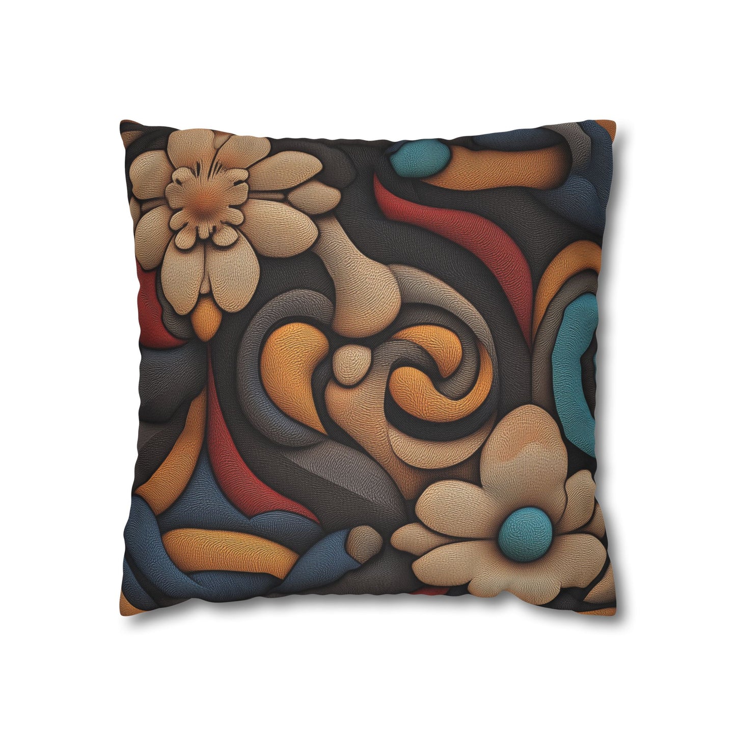 Nouveau Psychedelia - Square Polyester Pillowcase