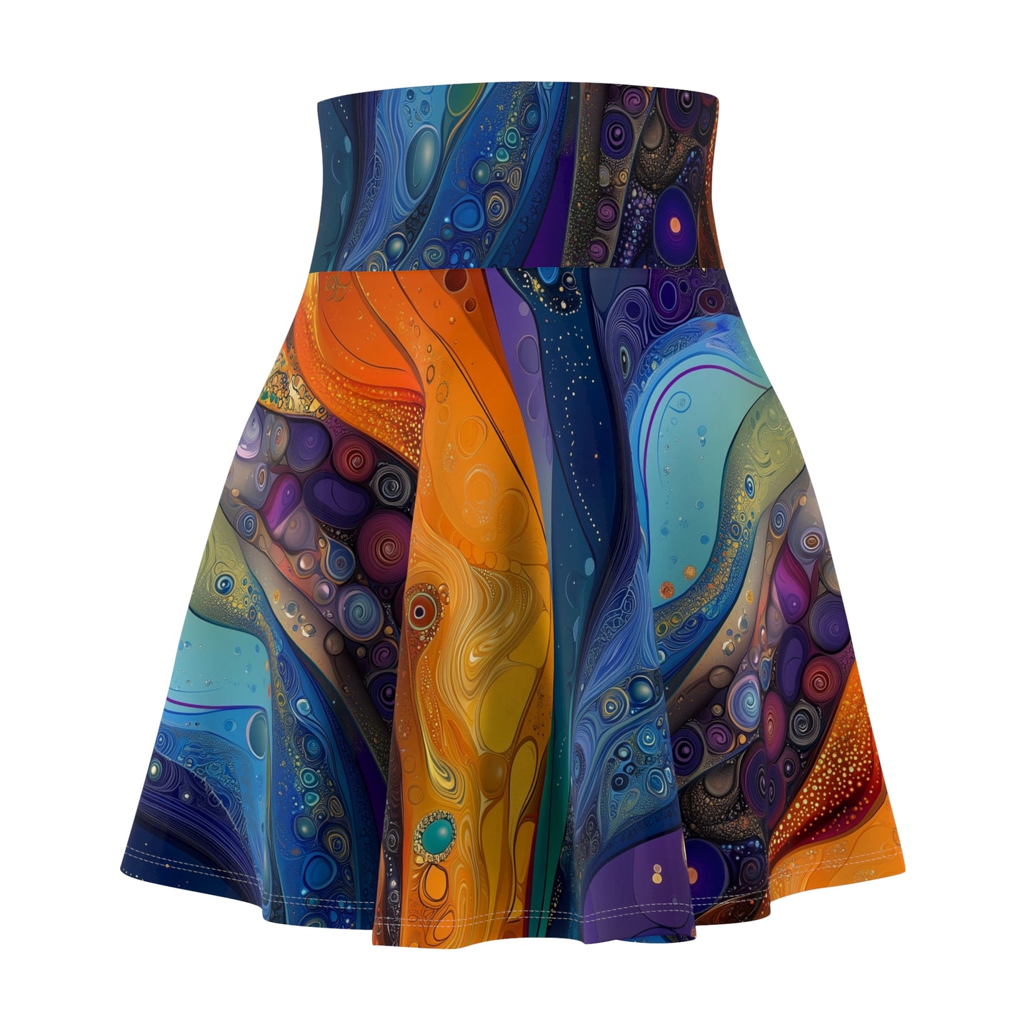 Celestial Flow - Skater Skirt