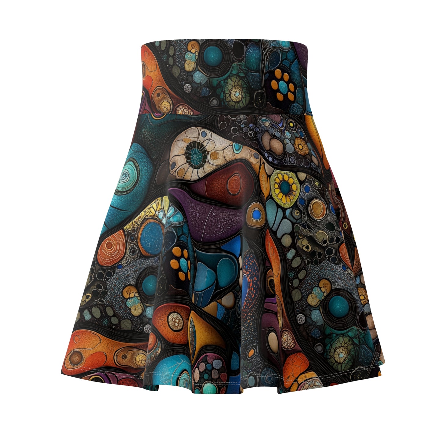 Microcosmic Tapestry - Skater Skirt