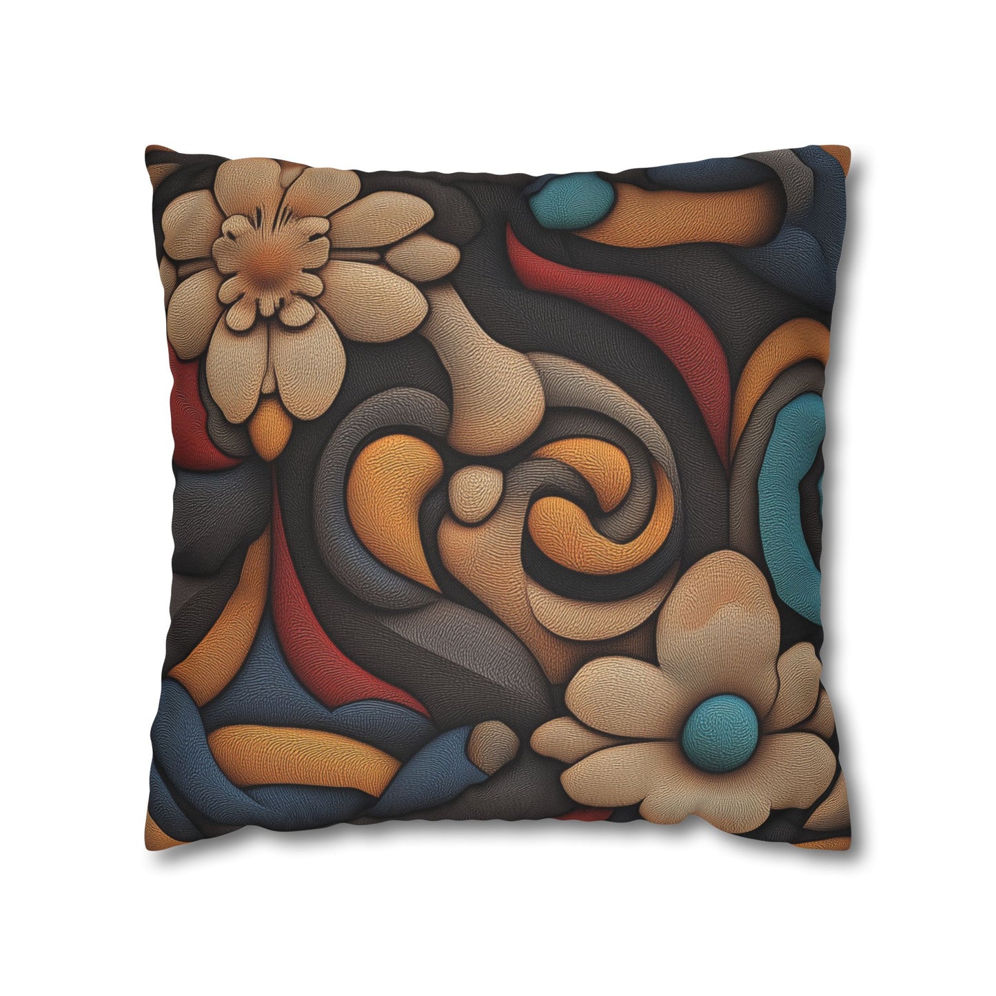 Nouveau Psychedelia - Square Polyester Pillowcase