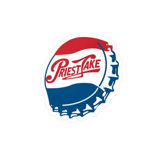 Priest Lake Cola Kiss-Cut Vinyl Decals