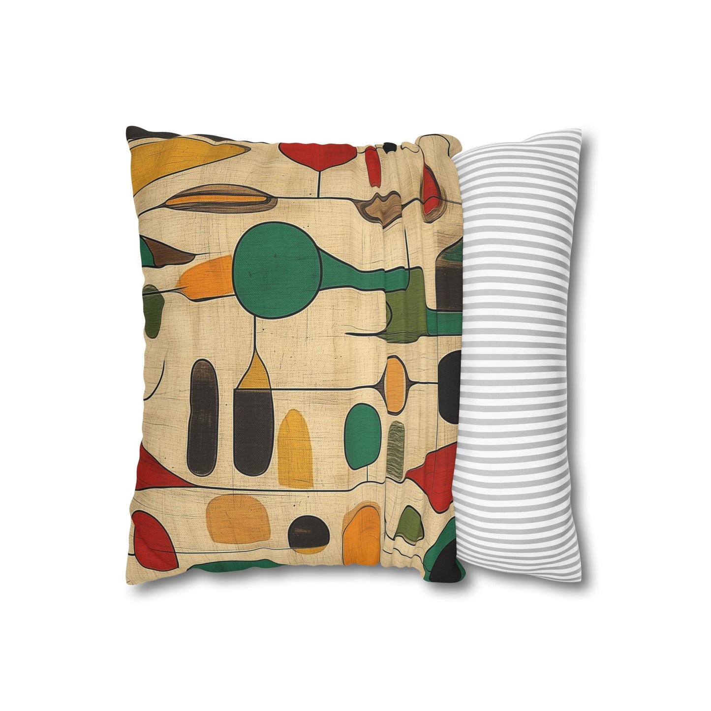 Organic Opus - Square Polyester Pillowcase