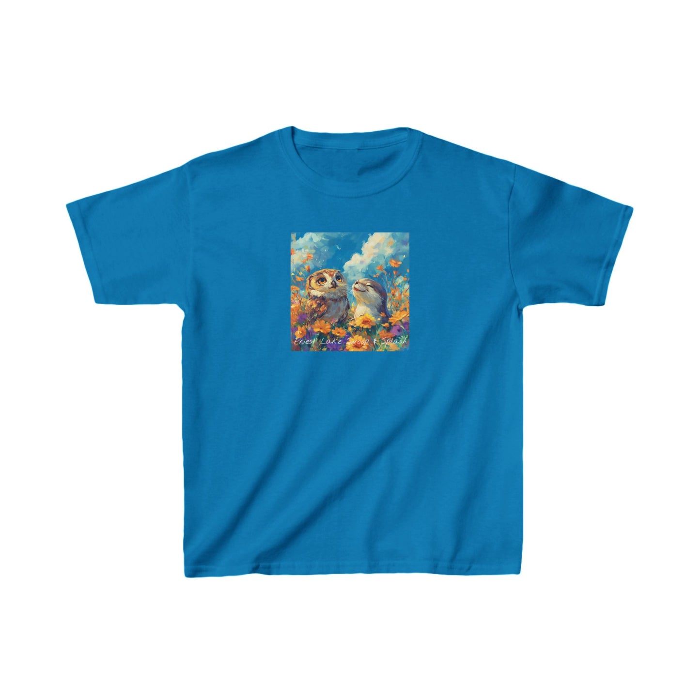 Priest Lake Swoop & Splash Kids T-shirt