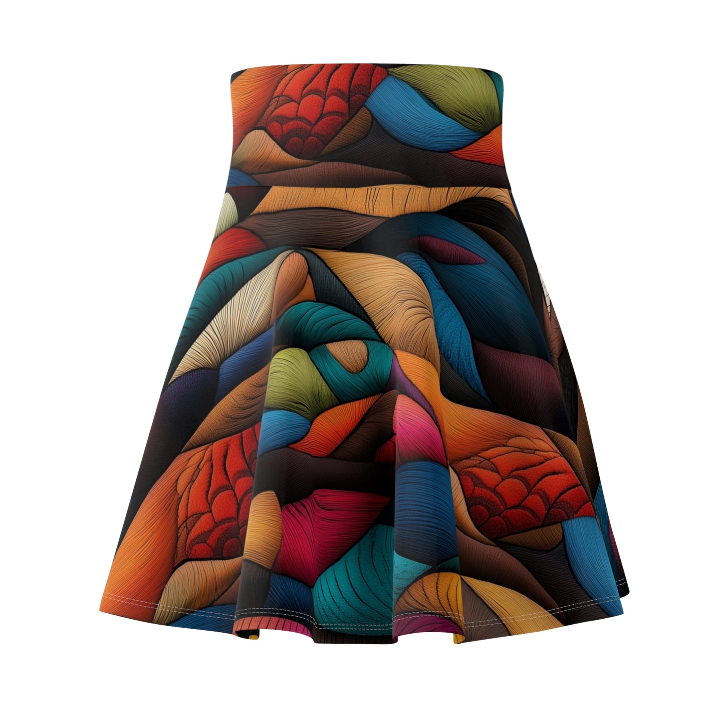 Fluid Tapestry - Skater Skirt