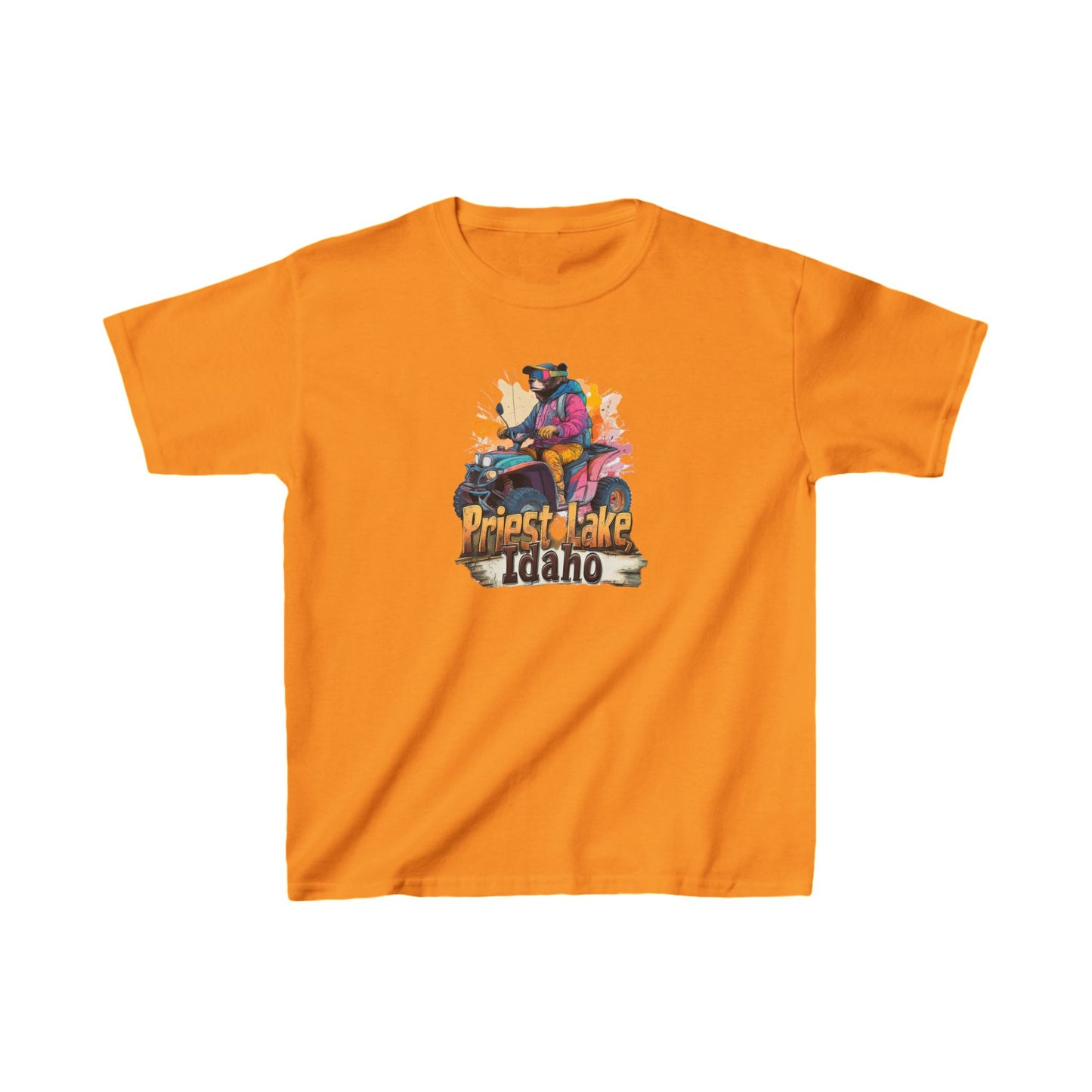 Priest Lake Bear Quad 1 Kids T-shirt