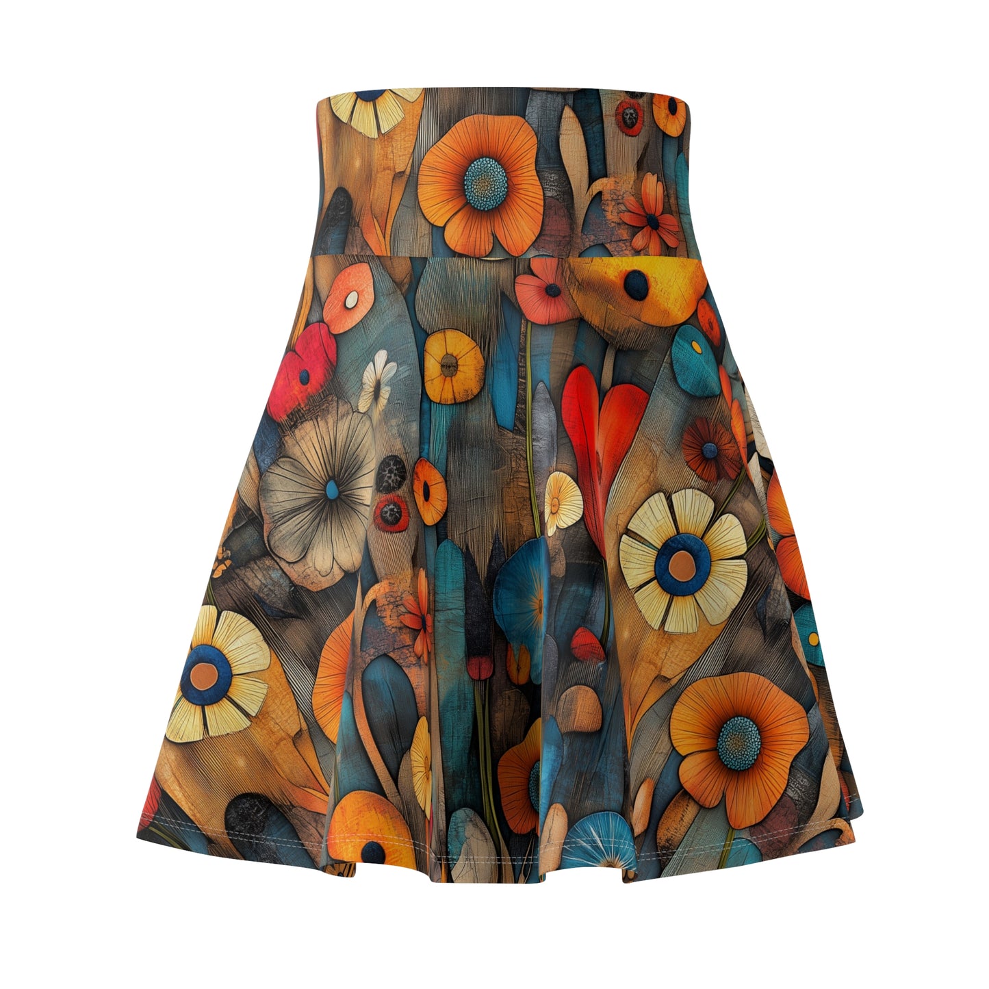 Whimsical Blooms - Skater Skirt