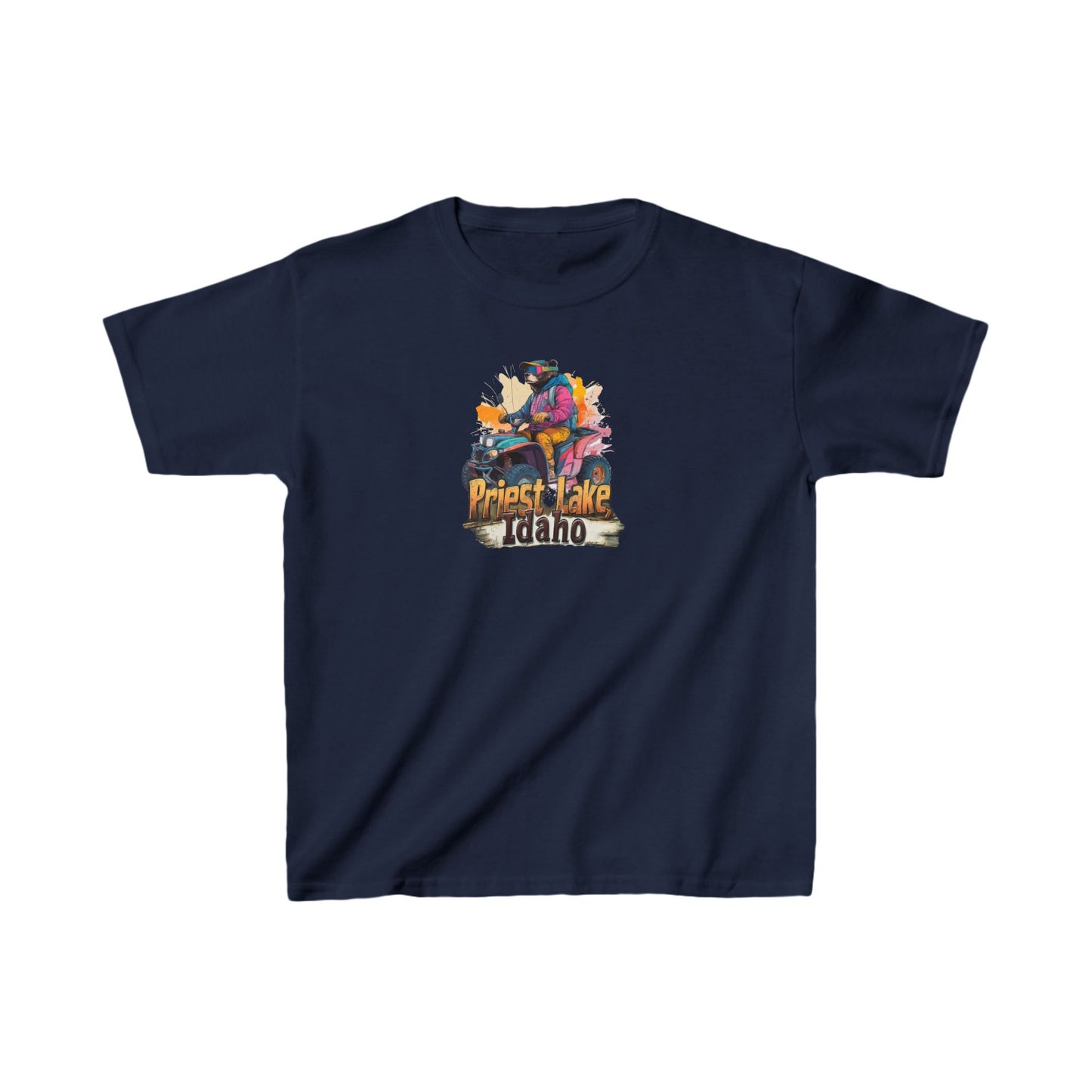 Priest Lake Bear Quad 1 Kids T-shirt