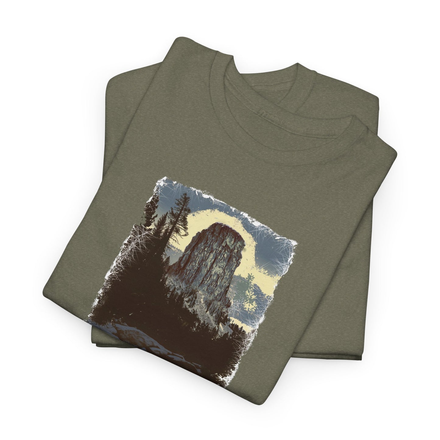 Priest Lake, Idaho Chimney Rock Unisex Softstyle T-Shirt