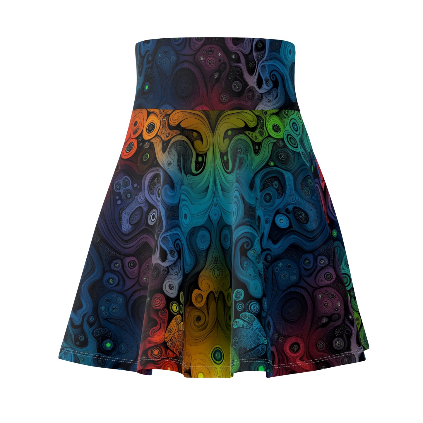 Kaleidoscopic Symphony - Skater Skirt