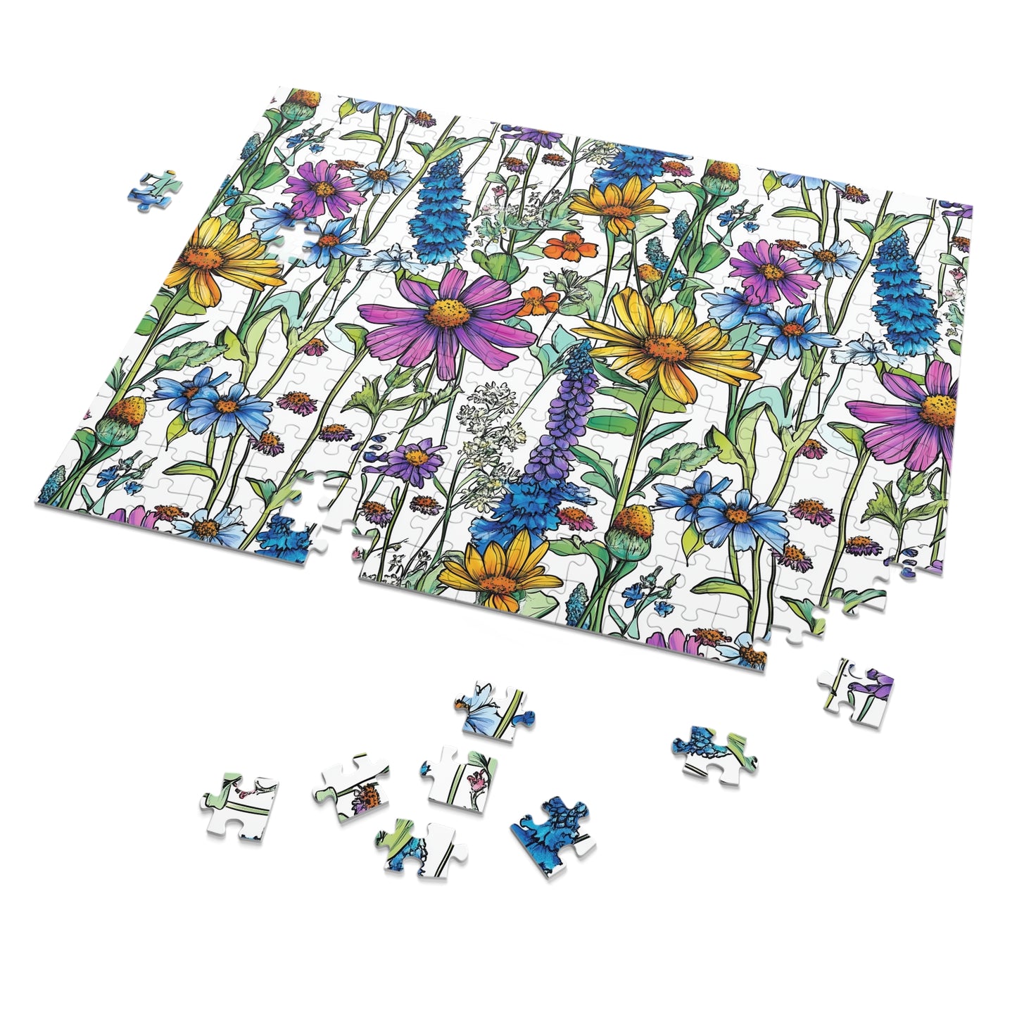 Priest Lake Wildflower Jigsaw Puzzle 2