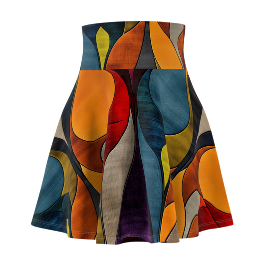 Fluid Rhythms - Skater Skirt