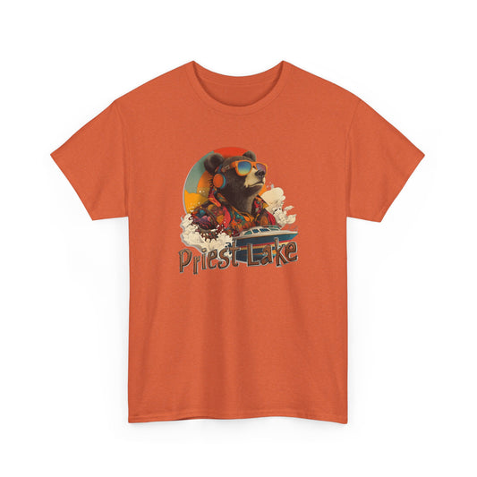 Priest Lake Boat Bear 1 T-shirt