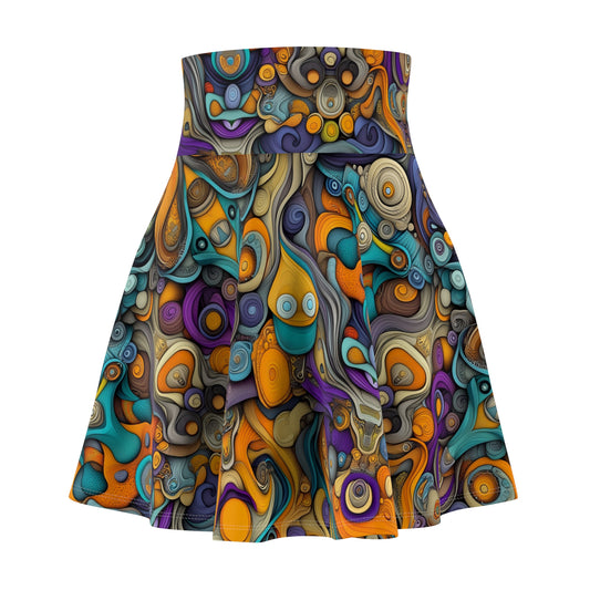 Swirling Symphonies - Skater Skirt