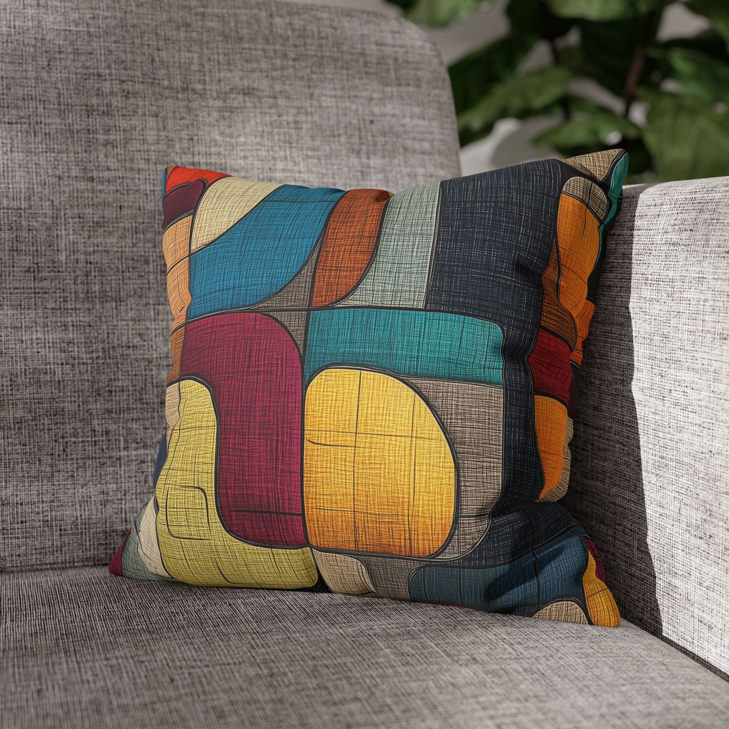 Urban Tapestry - Square Polyester Pillowcase