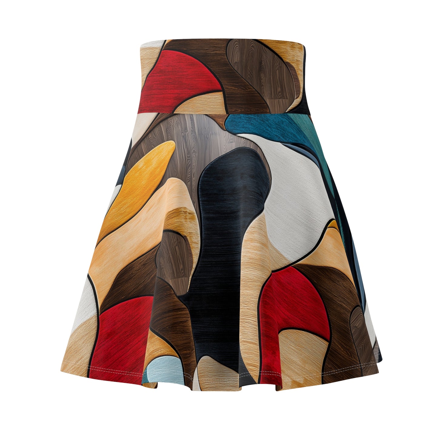 Chromatic Puzzle - Skater Skirt