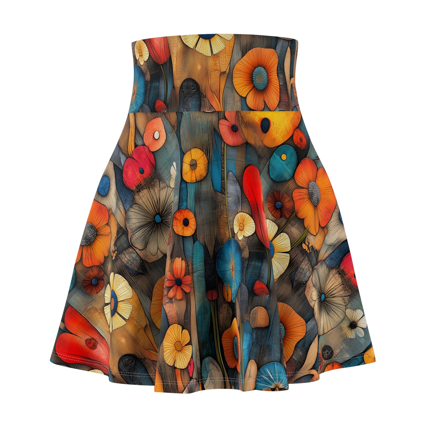 Whimsical Blooms - Skater Skirt