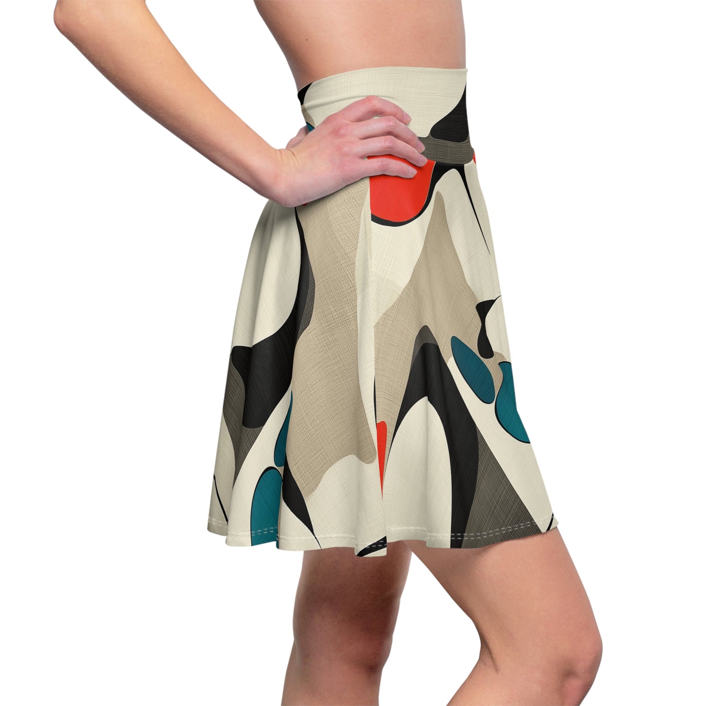 Mid-Century Melody - Skater Skirt