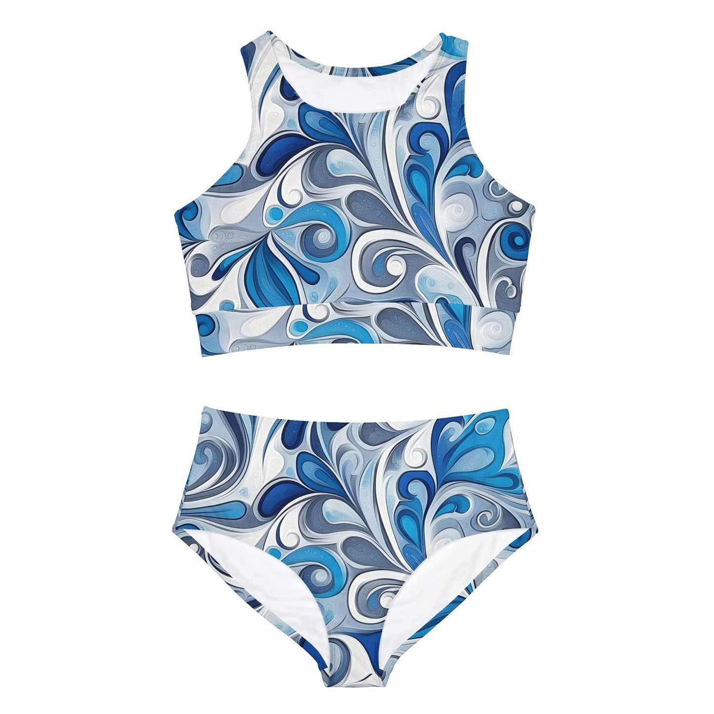 Lake57 Bluepais Sporty Bikini Set (AOP)